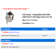 thumbnail image 2 of Fuel Pump - Compatible with 2008 - 2009 Ford F-450 Super Duty 6.4L V8, 2 of 2