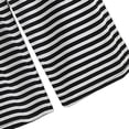 thumbnail image 5 of Women Sets 2 Piece Outfits Plus Size Fashion Striped Short Sleeve Shirts and Wide Leg Pants Loungewear Matching Set, 5 of 6