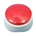thumbnail image 1 of Botones para perros jinwen Juguete interactivo grabable portátil Rojo, 1 of 8