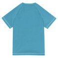 thumbnail image 6 of FORMRS Boys Rash Guard Short Sleeves Swim Shirt Quick Dry UPF 50+ Sun Protection, Sizes 3-12T, Blue Easter Bunny, 6 of 6