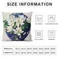 thumbnail image 6 of JEUXUS Chinoiserie Pillow Covers Blue and White Grand Millenial Outdoor Porcelain Decorations Decorative Throw Pillows Cases Cushion Covers Set of 2 for Home Room Couch Decor, 6 of 6