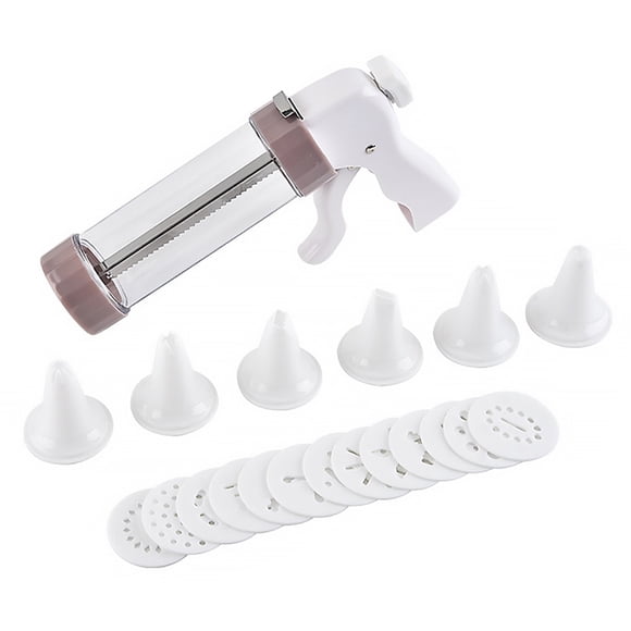 tamizeot Cookie Press Icing Kit Cookie Cutter Mold DIY Pastry Extruder Nozzles Piping Cream Biscuit Maker Cake Tools