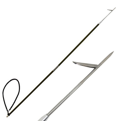 Spearfishing 5 Fiber Glass Travel 2piece Hawaiian Sling Pole Spear 3 Tips Set for sale online 