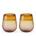 thumbnail image 5 of Twine Living El Ocaso Wine Glasses for Birthday, Wedding, 13oz Set of 2, 5 of 6