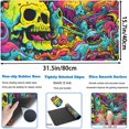thumbnail image 3 of Alfombrilla de escritorio para gaming DKPXFG Skull 80x40 cm antideslizante XXL, 3 of 6