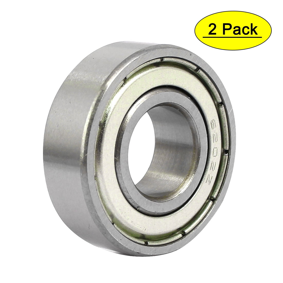 Pack of 1 uxcell® 6002RS Deep Groove Ball Bearing Single Sealed 160102 15mm x 32mm x 9mm Chrome Steel Bearings