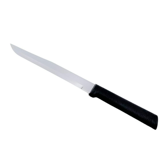 Rada Cutlery Slicing Knife - Stainless Steel Blade With Black Steel Resin Handle A, 11-3/8 Inches