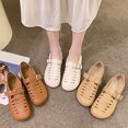 thumbnail image 3 of TOWED22 Womens Soft Mesh Lightweight Slip on Flats Shoes(Brown,8), 3 of 5