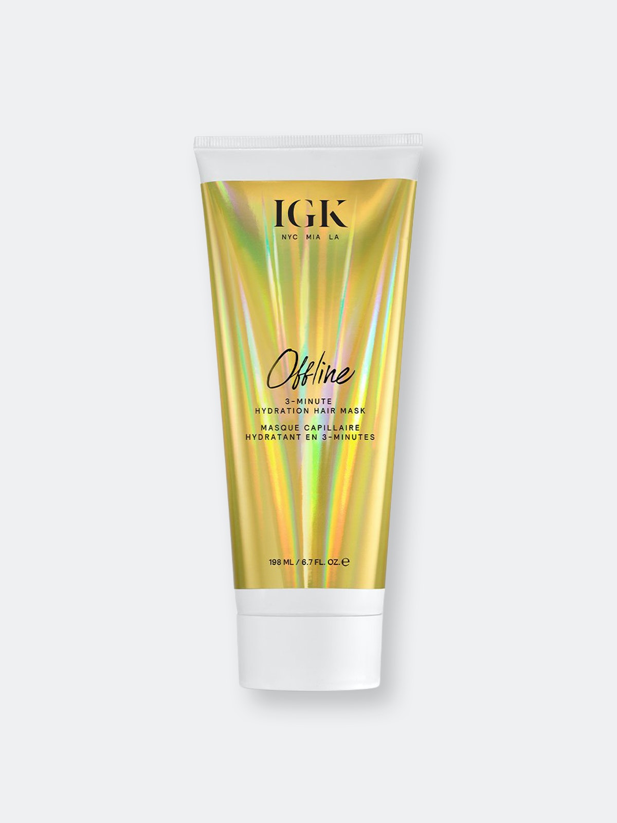 IGK Offline 3 Minute Hydration Hair Mask 6.7 fl oz