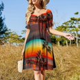 thumbnail image 4 of Vestido de manga corta de California, vestidos de ceremonia, vestidos de mujer para ocasiones especiales., 4 of 7