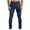 Blue, variant on Big and Tall Jean for Men Y2K Streetwear Lounge Denim Pants Skinny Leg Casual Fashion Button Trousers with Pockets Black XXXL（36）
