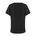 thumbnail image 6 of Resivox Scrub Sets for Woman Plus Size Medical Uniforms Stretchy V-Neck Scrub Tops and Pants Scrub Set Nursing Uniforms Tall Scrubs Gray M, 6 of 6