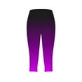 thumbnail image 5 of AGWOLF Womens Capris for Summer Clearance Tummy Control Leggings High Waisted Cropped Pants Stretchy Workout Yoga Capri Leggings, 5 of 7