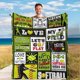 thumbnail image 1 of LHSHID Flannel Fleece Blanket American Football Field Green for Bedroom Couch Travelling Comfortable All Season Air Conditioning Blanket for Adult Chidern 60x80in, 1 of 6