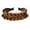 OCHRE, variant on Wide Braided Headband Hoop Fashion Hair Accessories Elastic Non-slip Band for Women and Girl (OCHRE)