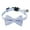 blue, variant on YOPTOP Cat Collar with Bow Tie Cute Gold Star Patterns Kitty Safety Collars Detachable Buckle Pet Supplies,blue