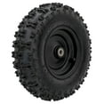 thumbnail image 6 of 4.10-6 Tires and Wheels Rims Front and Rear 6" Go Kart Wheel 4.10x6 410-6 Tubeless Tire for ATV Quad Mini Bike Scooter Lawn Tractor Mower 4 Wheelers Drift Trike Snow Blower Wheelbarrow, 6 of 8