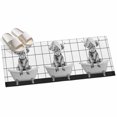 thumbnail image 2 of Hallway Runner Rug 2'x6', Vintage Grey Yak Kitchen Runner Rugs Non-Slip Carpet Mats, Bathtub Farmhouse Retro Art Bedside Rugs Runners Washable Floor Carpet for Bathroom Laundry Room, 2 of 8