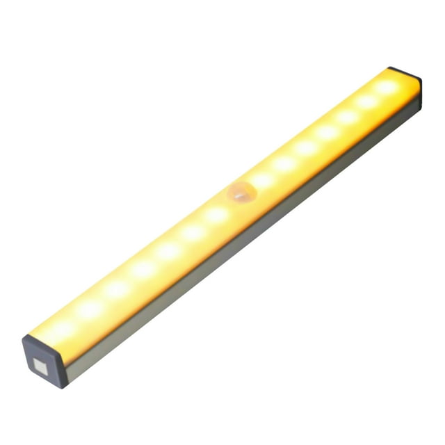 LED Motion Sensor Cabinet Light, USB Rechargeable, Magnetic Mount, Dimmable Night Light for Wardrobe, Kitchen, Bedroom, Porch