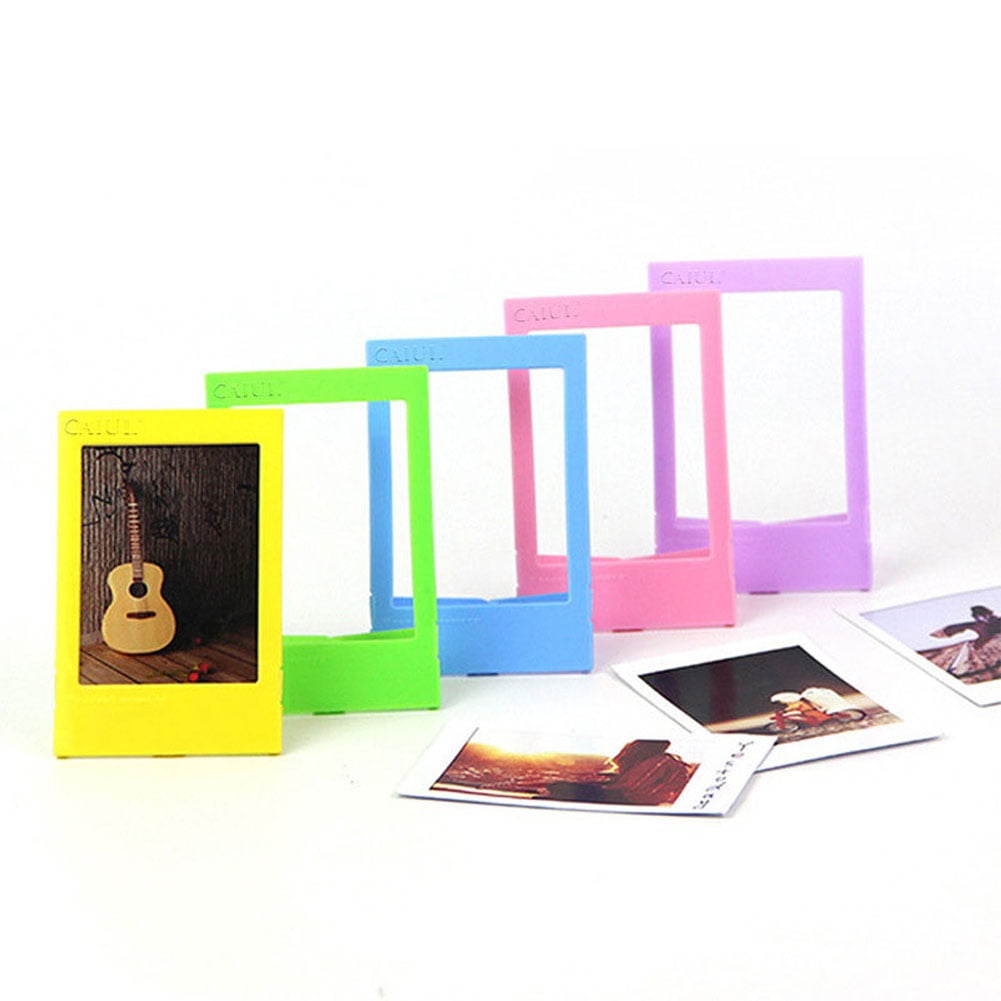 Mini Photo Picture Frame for Polaroid 3 Inch Colorful Picture Frames ...