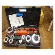 Electric Pipe Threader Portable Sleeve Machine, 220 Galvanized Pipe Sleeve Machine Electric Threading Tools ,Easy Operation