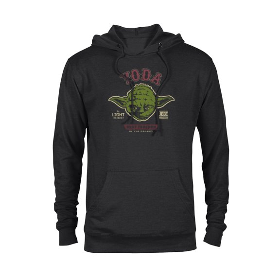 Star Wars Yoda Best Teacher in the Galaxy Teacher’s Day - Pullover Hoodie for Adults - Customized-Black