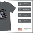 thumbnail image 6 of 1969 Ford Torino GT Cobra V-Neck T-shirt American Muscle Car Classic Vintage Retro FoMoCo Performance Licensed Tee, 6 of 7