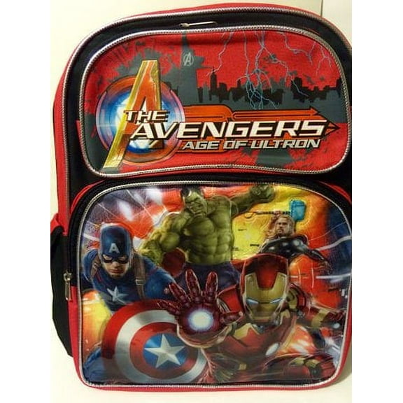 Backpack - Marvel - The Avengers Age of Ultron Red New 055249