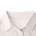 thumbnail image 5 of Mifsaly Linen Long Sleeve Shirt Women Collared Button Down Oversized Shirts Lightweight Casual Summer Beach Office Work Outfits 2026 M, 5 of 7