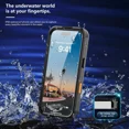 thumbnail image 4 of for iPhone 17 Waterproof Case Compatible with MagSafe, Magnetic Waterproof Full Body IP68 Underwater Case Built-in Screen Protector Military Grade Shockproof Phone Cover with Lanyard, 4 of 7