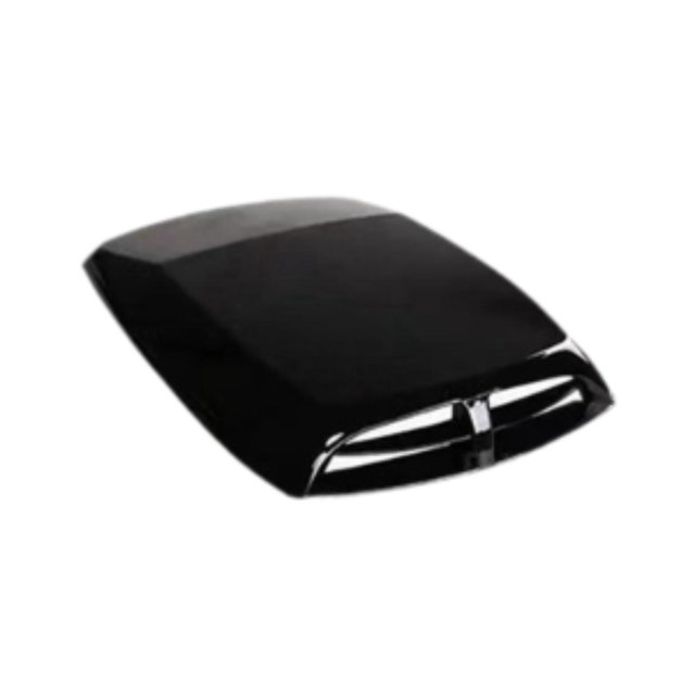 Toma de aire decorativa para capó de coche, accesorio de alto rendimiento Negro