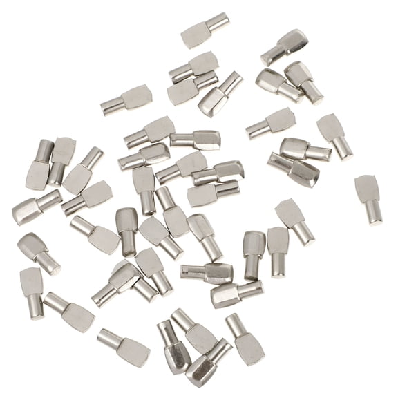 ZHZFKQ 50Pcs 5*20mm Shelf Pins, Cabinet Shelf Pegs, Shelf Support Pegs for Shelves