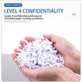 thumbnail image 3 of Large Capacity Heavy Duty Document Shredder 19-Sheet Cross-Cut Paper/Credit Card Shredder with 7.93 Gallon Pullout Wastebasket & 4 Castor, 3 of 8