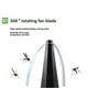 thumbnail image 4 of Portable USB Fly Fans for Table with Holographic Blades Scare Off Flies Wasps Bees Outdoor Picnic Fan 1 PCS, 4 of 5
