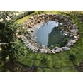 thumbnail image 5 of HHENGYISOUL 10x10ft PVC Pond Liner with 4.7Mil Waterfall Fish Pond Liner, Black, 5 of 10