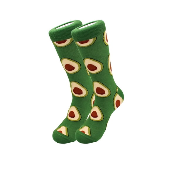Sick Socks – Avocado – Favorite Foods Casual Dress Socks