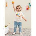 thumbnail image 5 of BemeyourBBs Birthday T shirts for Kids Boy Girl 1 2 3 4 Years Old Birthday Outfits Letter Cake Balloon Print Short Sleeve Round Neck Casual Tops Summer Clothes, 5 of 9