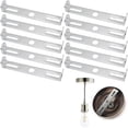 thumbnail image 1 of Ceiling Light Fixture Plate, 10pcs Chandelier Holder 115mm Chandelier Fixing Plate Pendant Fixture Accessories Ceiling Light Base Plate, 1 of 5