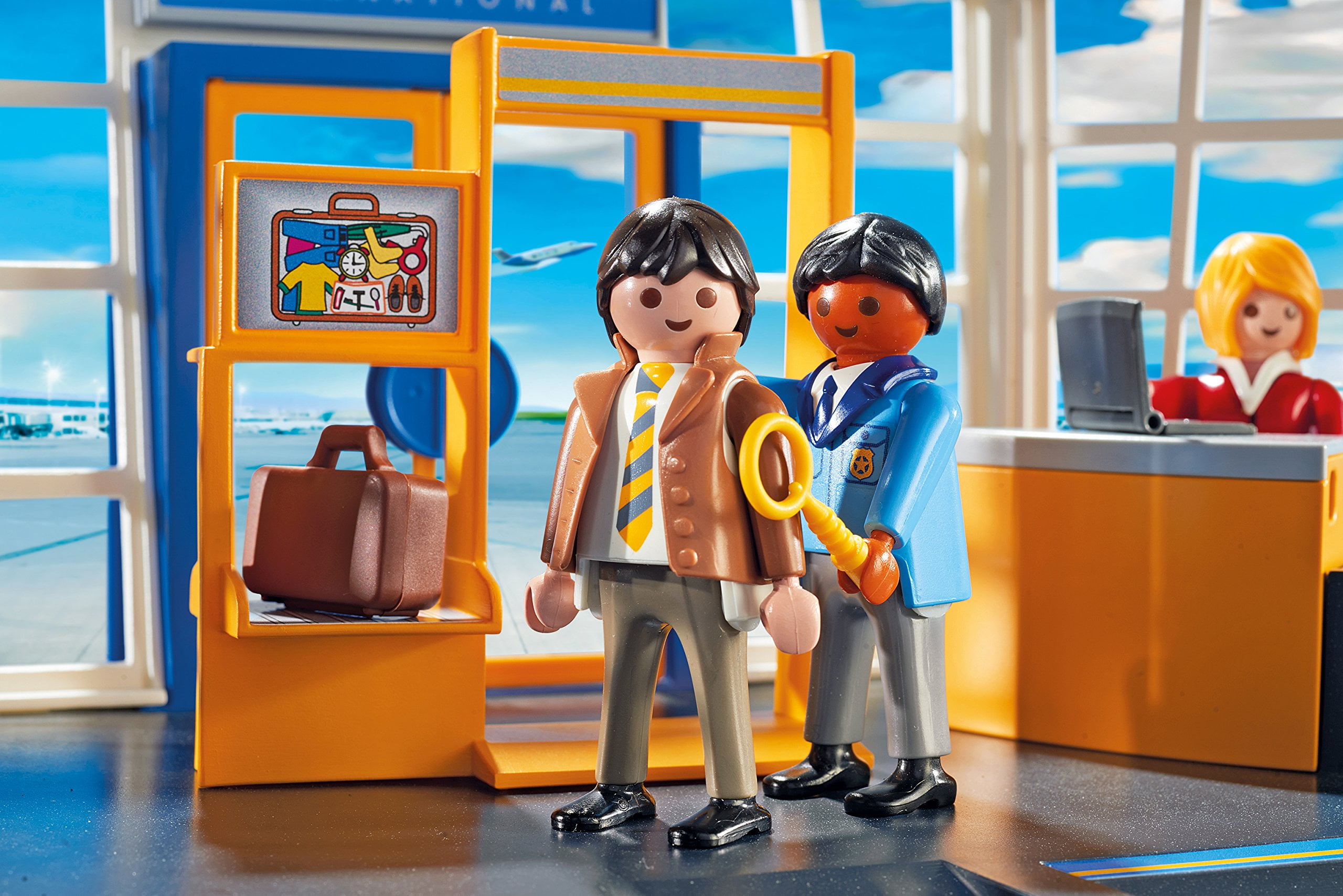 playmobil control tower