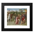 thumbnail image 2 of Benvenuto di Giovanni 17x15 Black Modern Framed Museum Art Print Titled - Christ Carrying the Cross (Probably 1491), 2 of 5