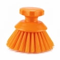 thumbnail image 1 of Cepillo De Mano Redondo Para Tallar en Piso Ropa Piedra Madera Metal Brushtech Fibra Pbt Naranja, 1 of 2