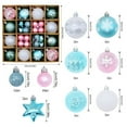 thumbnail image 3 of 42Pcs Colorful Christmas Hanging Balls - Christmas Proof Ornaments For Party Christmas Tree Supplies, 3 of 7