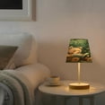 thumbnail image 6 of Bear Reading and Rabbit Desk Lamp LED Table Nightstand Lamps with 3 Color Temperatures for Home Bedroom Living Room Decor 6x11, 6 of 8