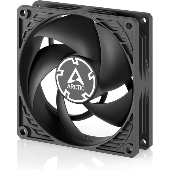 Arctic ACFAN00297A P9 Silent 92 mm Particularly Quiet case Fan, Fluid Dynamic Bearing ,Quasi Silent Fan Motor, 1900 RPM - Black