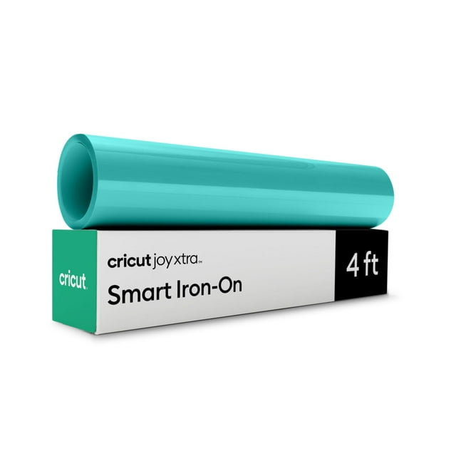 Vinilo térmico para plancha Cricut Smart para Joy Xtra en verde azulado brillante 24.1 cm