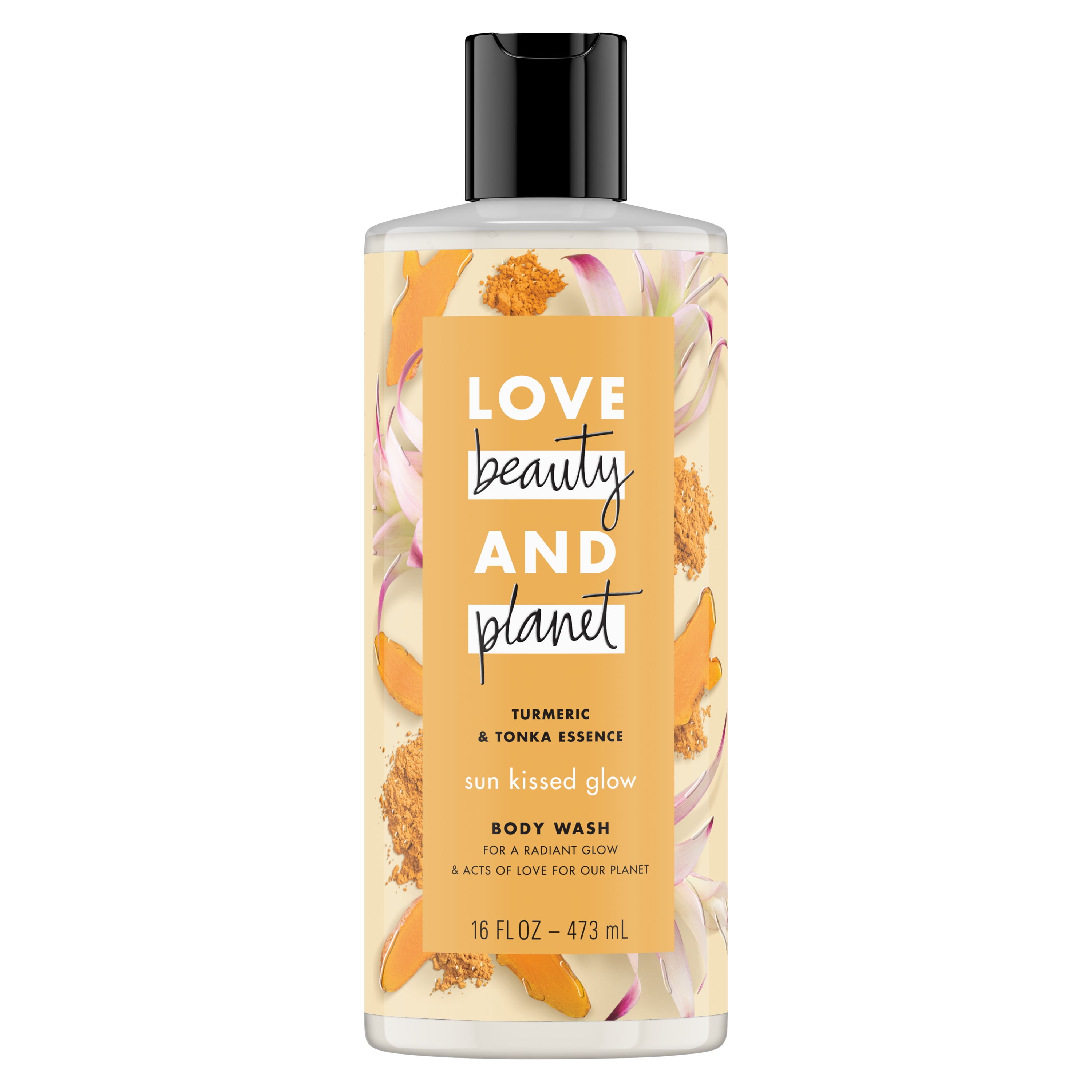 (2 pack) Love Beauty And Body Wash Turmeric & Tonka Essence, for