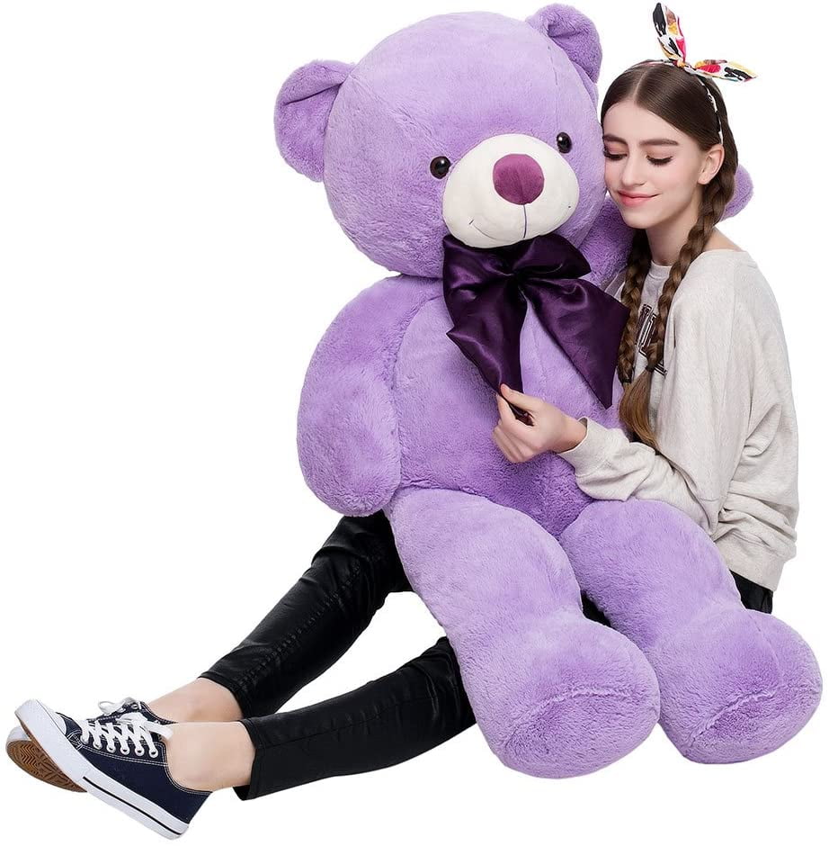 Misscindy Giant Teddy Bear Plush Stuffed Animals for Girlfriend or Kids 47 inch, 