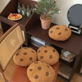 thumbnail image 3 of Ludlz Creative Throw Pillow Cookie Shape Soft Comfortable Plush Lovely Sofa Butt Cushion Floor Pillow Room Decor, 3 of 7