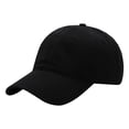 thumbnail image 2 of Baseball Hats for Men Women Versatile Outdoor Casual Activities Adjustable with Curved Brim Season Baseball Caps Black One Size, 2 of 7