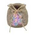 thumbnail image 3 of Sack Flower Pot Tabletop Ornament Flower Plant Pot para el escritorio del dormitorio del patio al aire libre, 3 of 9